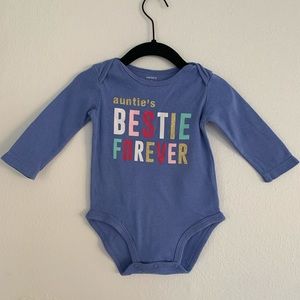 Auntie’s bestie forever onesie